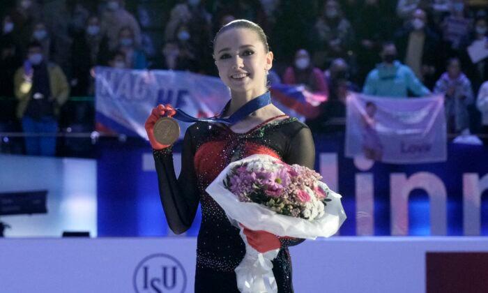 Russian Teen Valieva Wins European Figure Skating Title Ahead of Beijing Olympics