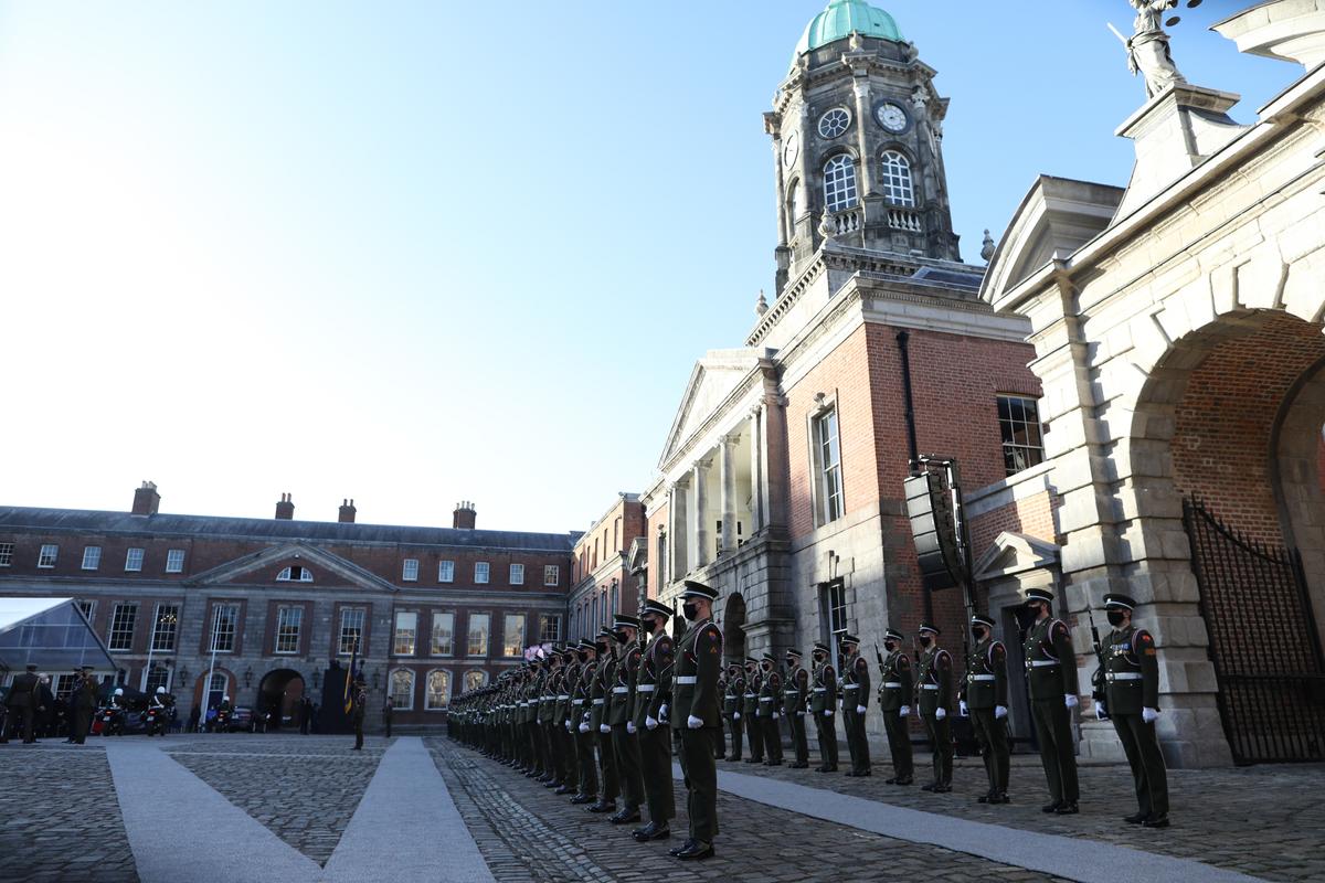Ireland Marks 100 Years Since British Handover of Power at Dublin Castle