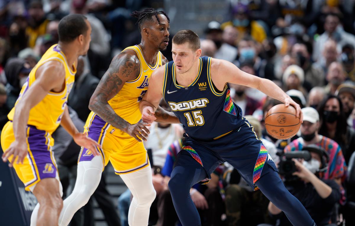 Jokic Has 8th Triple-Double, Nuggets Rout Lakers, 133–96