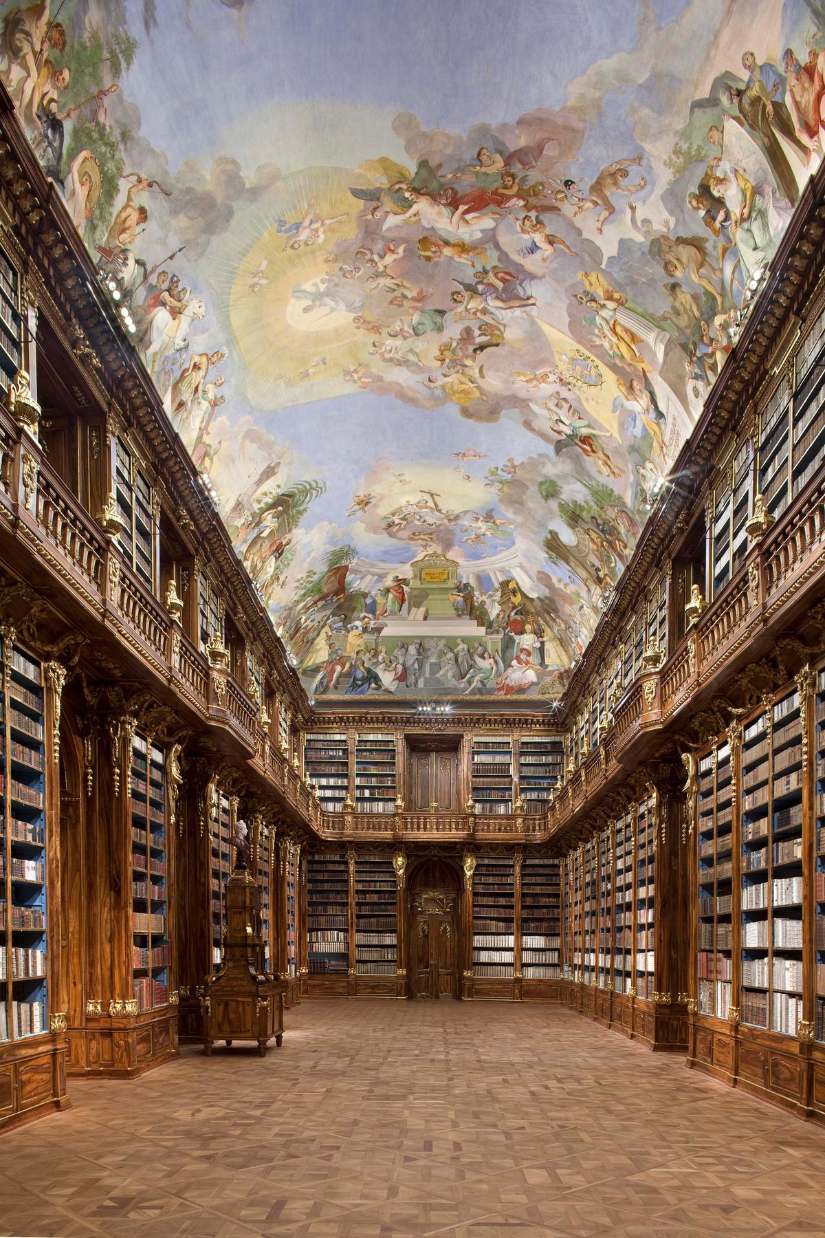 The Philosophical Hall at Strahov monastery and library. (Photo courtesy of <a href="https://www.strahovskyklaster.cz/en/">Strahov monastery</a>)