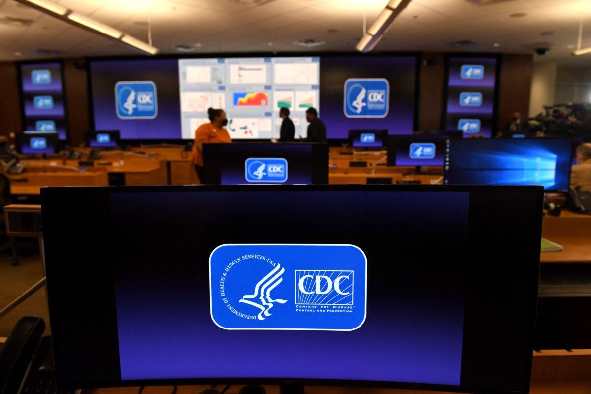  The Emergency Operations Center at the Centers for Disease Control and Prevention in Atlanta on March 19, 2021. (Eric Baradat/AFP via Getty Images)