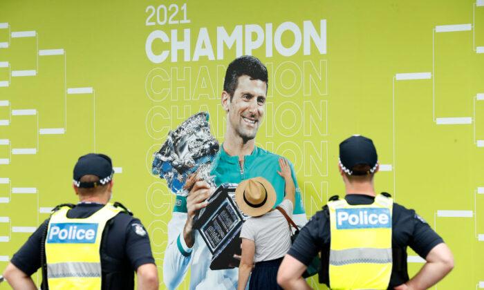 Djokovic's Final Australian Open Serve