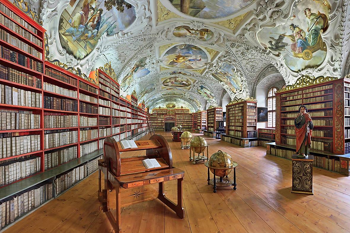 The Theological Hall at Strahov monastery and library. (Photo courtesy of <a href="https://www.strahovskyklaster.cz/en/">Strahov monastery</a>)