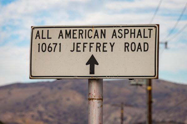 All American Asphalt in Irvine, Calif., on Dec. 9, 2020. (John Fredricks/The Epoch Times)