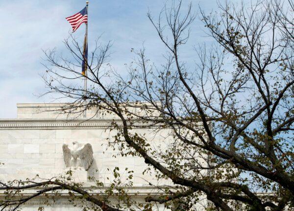 A view of the Federal Reserve Building in Washington, on Sept. 16, 2008. (Jim Young/Reuters)