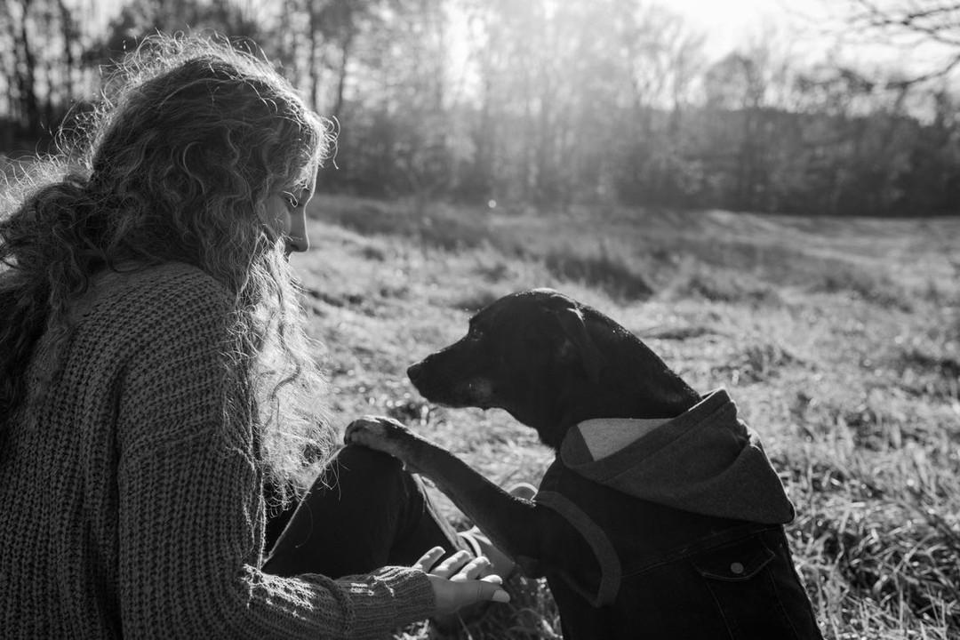 Annelise and her dog, Cudi. (Courtesy of <a href="https://www.photosbyjuliamarie.com/">Photography by Julia Marie</a>)