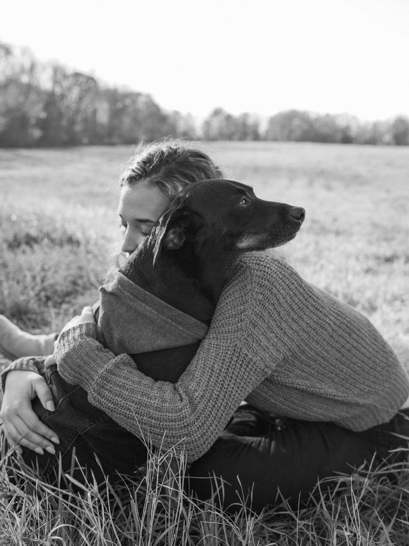Annelise and her dog, Cudi. (Courtesy of <a href="https://www.photosbyjuliamarie.com/">Photography by Julia Marie</a>)