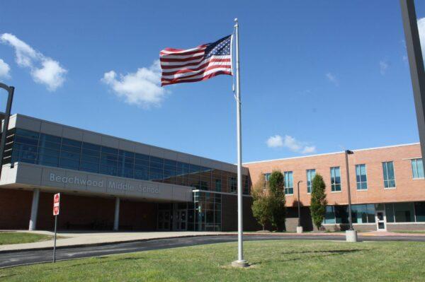 Jonathan Broadbent and his wife, Tiffanie, didn't agree with the CRT and transgender-based programs being taught at Beachwood Schools in the east Cleveland suburb or at West-Geauga Schools. The Broadbents said they pulled them out of those districts and now home-school their two middle school-age children. (Photo courtesy of Beachwood Schools)