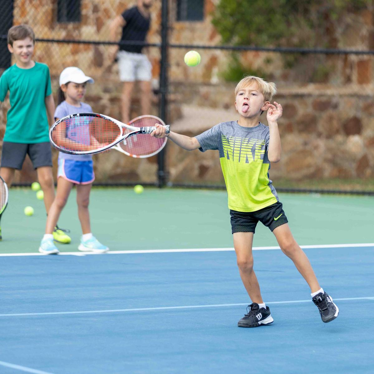 Some camps specialize in developing the next generation of tennis pros. (Courtesy of Austin Tennis Academy)