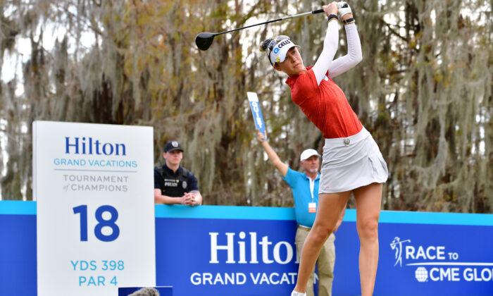 Nelly Korda Takes Lead in First LPGA Event of 2022