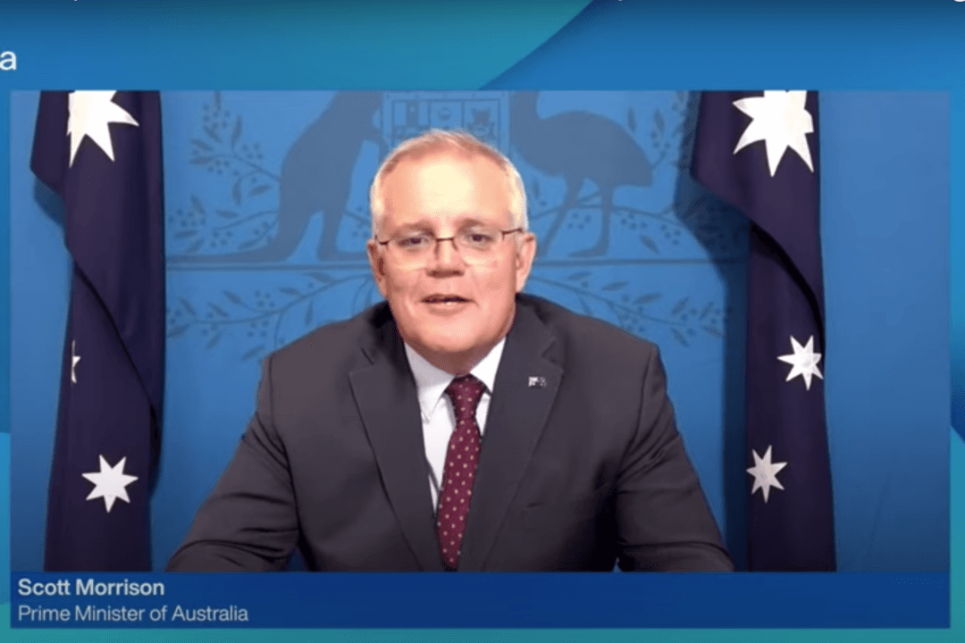 Pandemic Not a ‘Cover’ to Establish ‘Funky’ State-Centred Economy: Aussie PM to World Economic Forum