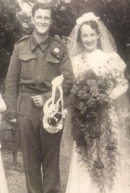 Gwen married Ron in 1940. (SWNS)