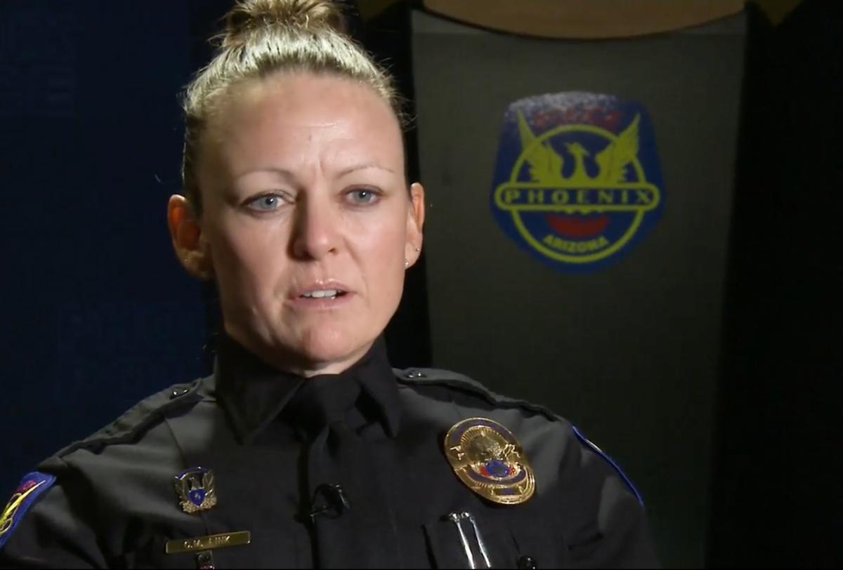 Sgt. Courtney Fink from Pheonix. (Courtesy of <a href="https://www.phoenix.gov/police">Phoenix Police Department</a>)
