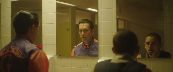 Clifton Collins Jr. (L) and Moises Arias star in "Jockey." (Sony Classic Pictures)