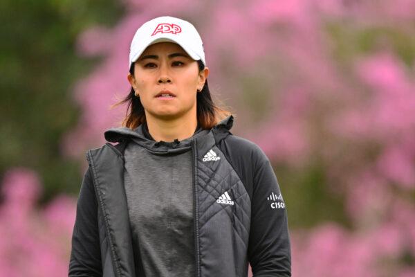 Danielle Kang of the United States looks on from the 16th tee during the final round of the 2022 Hilton Grand Vacations Tournament of Champions at Lake Nona Golf & Country Club, in Orlando, on Jan. 23, 2022. (Julio Aguilar/Getty Images)