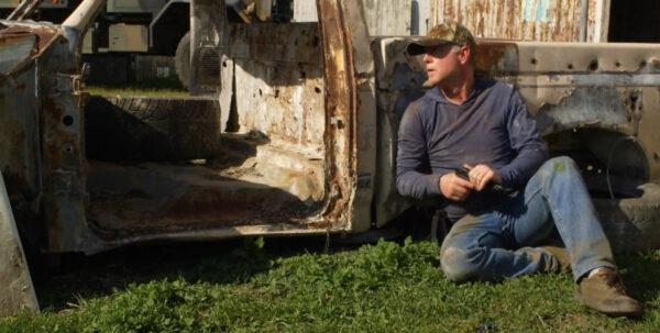 Hunter Wilde (Mike Norris) in a gunfight with terrorists in “The End of Days: Global Catastrophe.” (Bridgestone Multimedia)