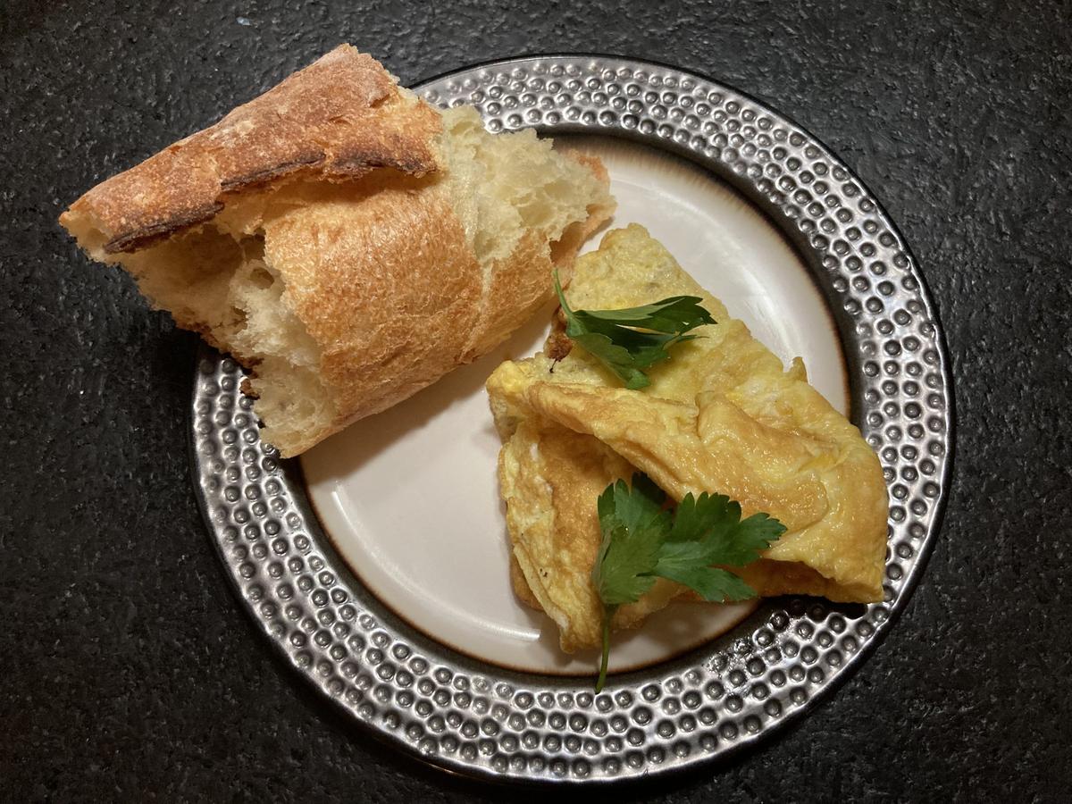 These scrambled eggs, as prepared by Secondo in Big Night, hammer home the idea that eggs are as satisfying as the fanciest of foods. (Ari LeVaux)