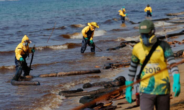 Thai Beach Declared Disaster Area After Oil Spill