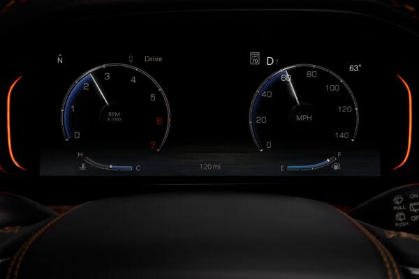 10.25-inch Driver Information Digital Cluster Display. (Courtesy of Stellantis)