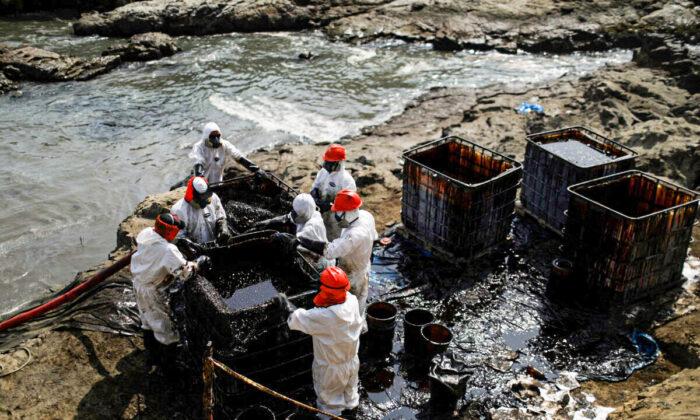 Peru Government and Repsol Revise Estimated Size of Oil Spill to Over 10,000 Barrels
