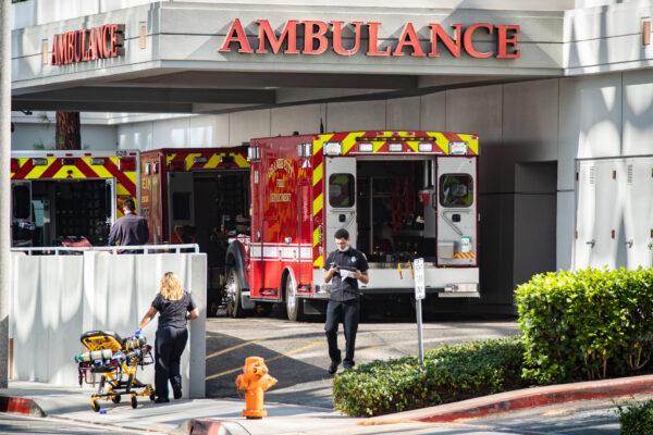 A file photo of a hospital in Southern California on Aug. 9, 2021. (John Fredricks/The Epoch Times)