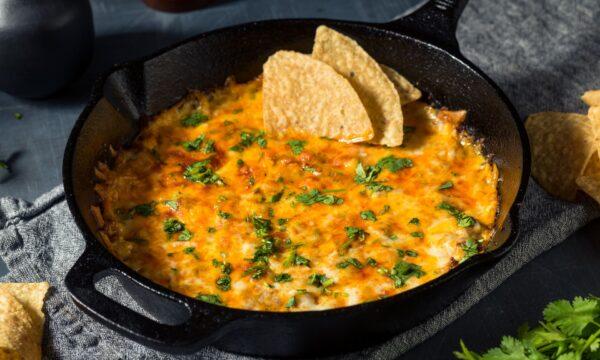 Finish this dip with a layer of melted cheese. (Brent Hofacker/Shutterstock)