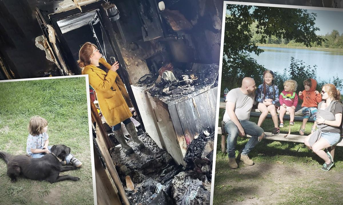 Family of 6 Escapes House Fire Thanks to Adopted Dog Who Wakes Them: ‘She’ll Never Quite Understand How Grateful We Are’