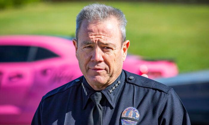 LAPD Chief Michel Moore Seeks Reappointment for Second Term