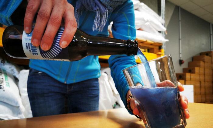 Sacrebleu! French Brewers Use Algae to Make Blue Beer