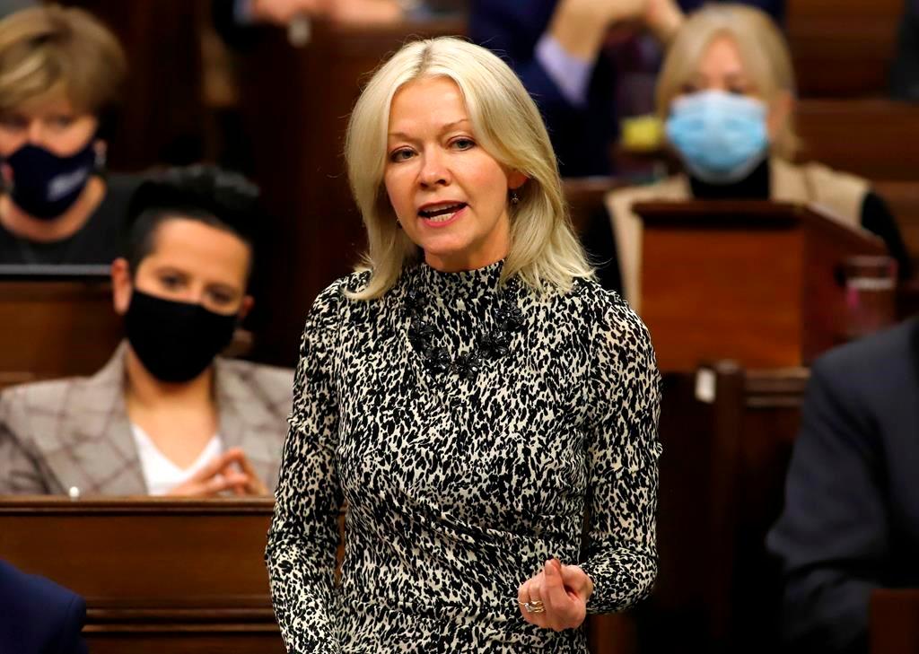 Tories Choose Candice Bergen as Interim Leader After Ousting O'Toole