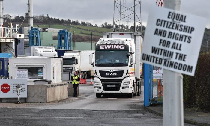 Judge Suspends Northern Ireland Minister’s Order to End Sea Border Checks