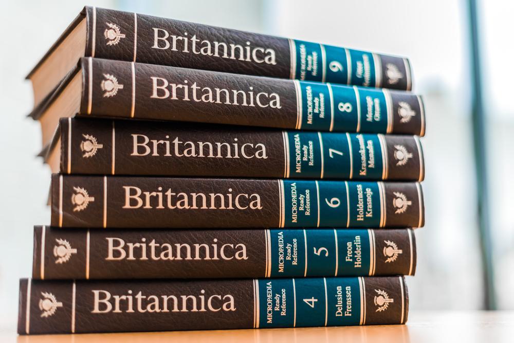 The last set of Encyclopaedia Britannica to be printed was in 2010. (monticello/Shutterstock)