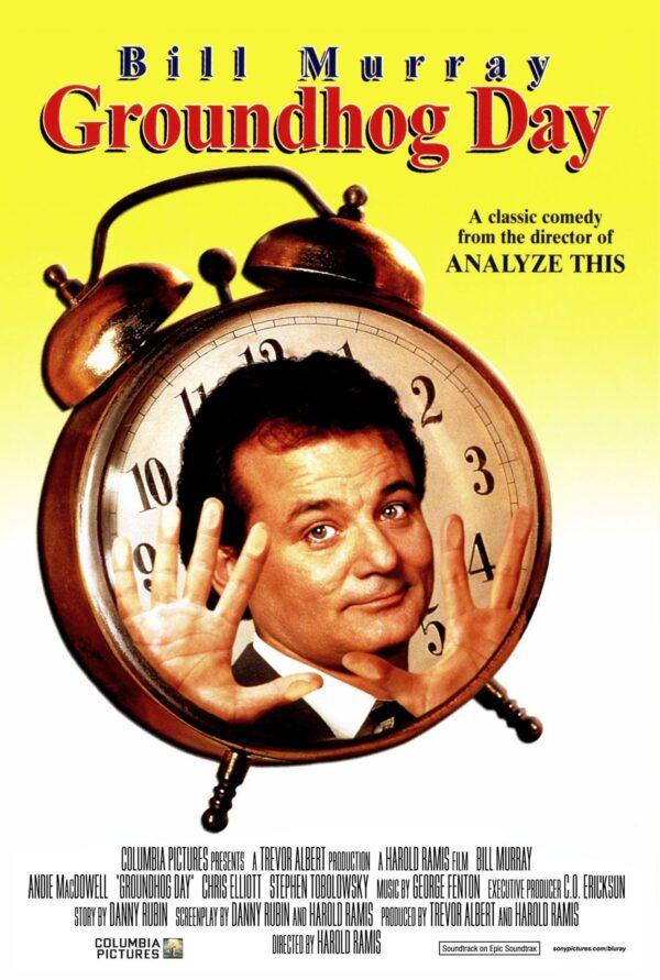 Phil Connor (Bill Murray) goes from being self-centered to admirable on Feb. 2. (Columbia Pictures)