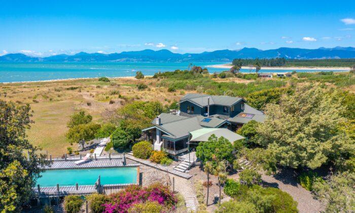 A Quirky New Zealand Beach House Lists for $3 Million