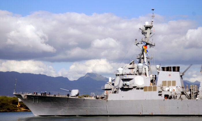 Guided-Missile Destroyer O'Kane Returns to San Diego