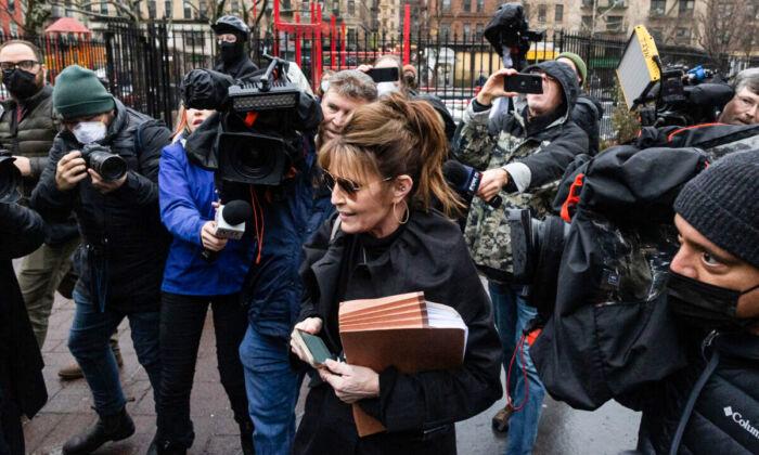 In Palin v. NY Times Trial, Judge Asks Witness His Own Questions