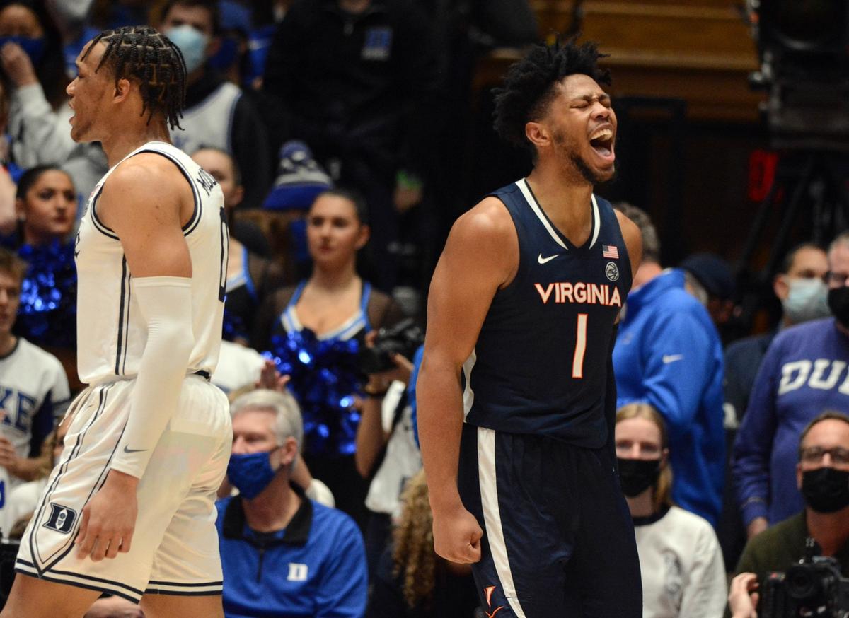 Top 25 Roundup: Virginia Stuns No. 7 Duke in Closing Seconds
