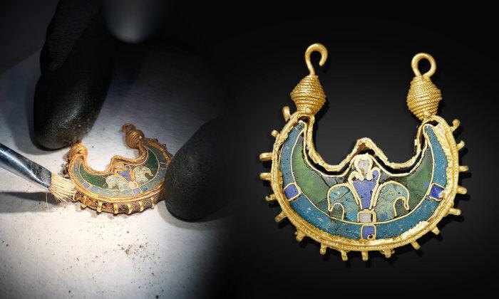 Metal Detectorist Finds 11th-Century Gold Earring Believed to Be Gifted to Viking From Byzantine Emperor