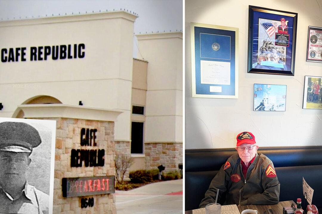 97-Year-Old Marine Who Survived Iwo Jima Walks Into Cafe, Tells His Stories—So They Give Him His Own Table