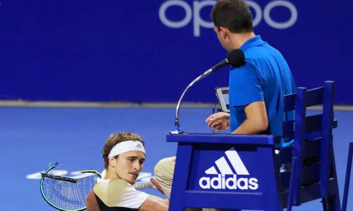 Zverev Fined $40,000, Loses Prize Money, Points for Outburst