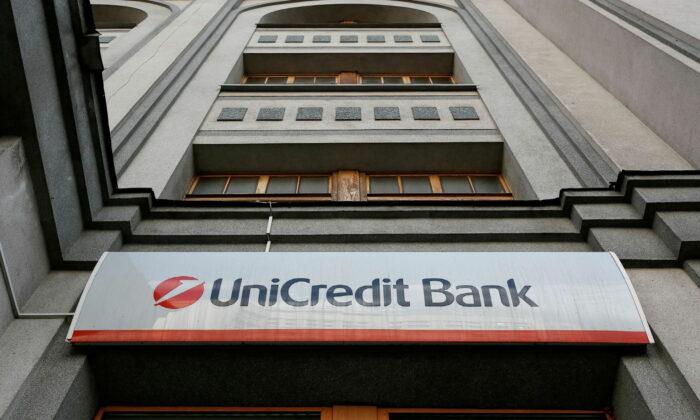 UniCredit Shares Open Down 8 Percent on Ukraine Crisis