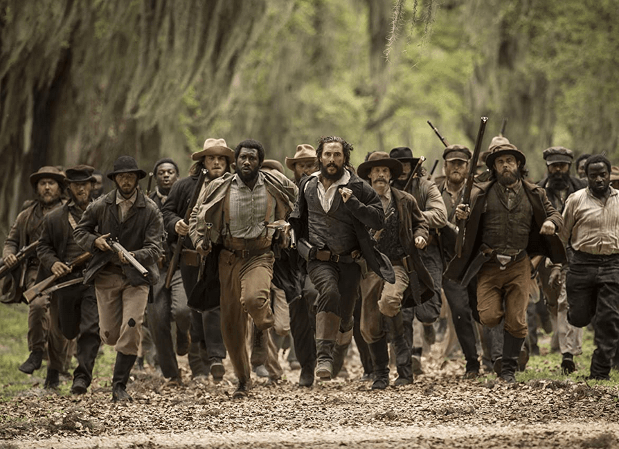 Newt Knight (Matthew McConaughey) leads a swamp uprising in “Free State of Jones” (Murray Close/STX Productions, LLC)