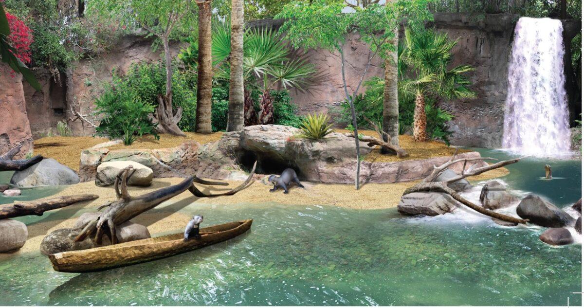 Rendering of a portion of the new Santa Ana Zoo expansion. (Courtesy of the City of Santa Ana)