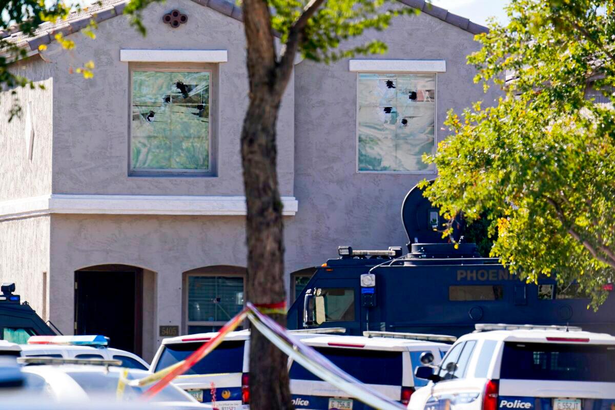 Police Used Shields to Rescue Baby During Phoenix Standoff