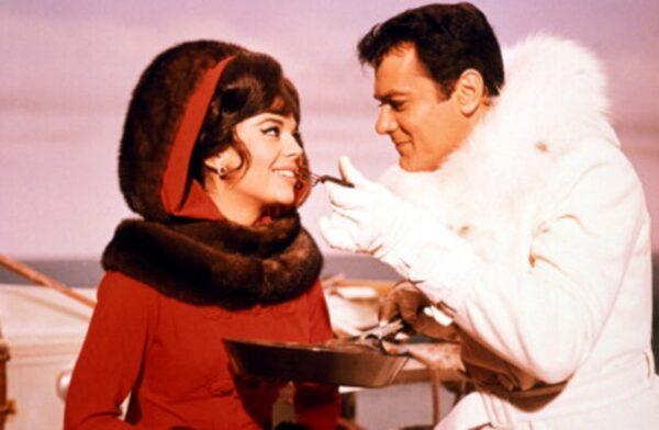 Natalie Wood as Maggie Dubois and Tony Curtis as The Great Leslie in “The Great Race.” (Warner Bros.)