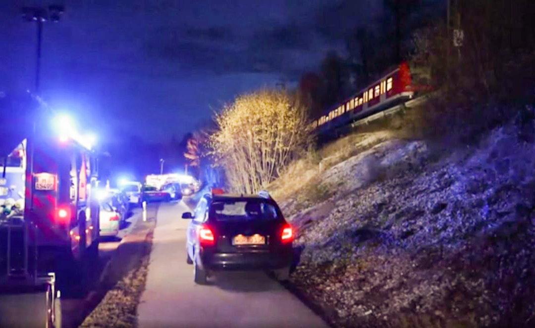 Aftermath Deadly Collision Between German Trains