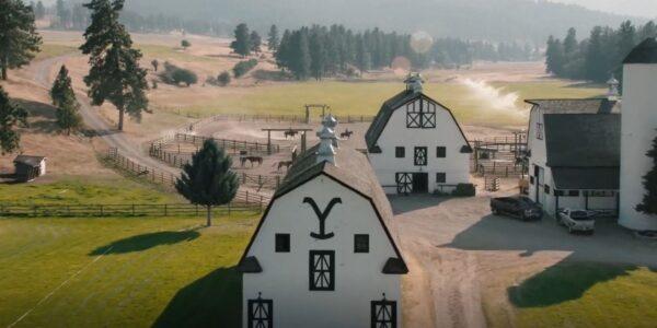 The sprawling Dutton family ranch, in “Yellowstone Season 1.” (Paramount Media Networks)