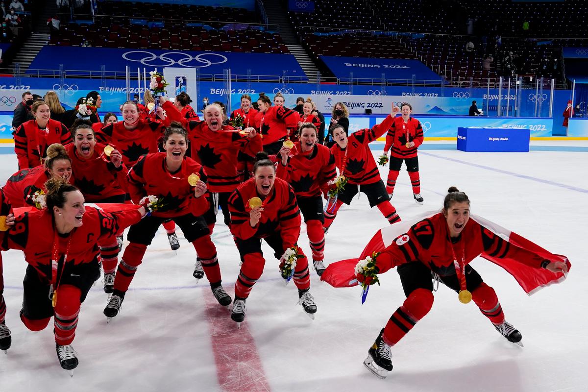 Poulin Leads Canada Women to Olympic Gold in 3–2 Win Over US
