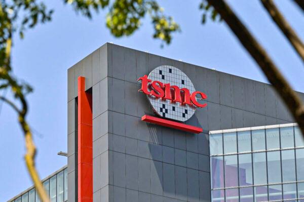 A factory of Taiwanese semiconductors manufacturer TSMC at Central Taiwan Science Park in Taichung, Taiwan, on March 25, 2021. (Sam Yeh/AFP via Getty Images)