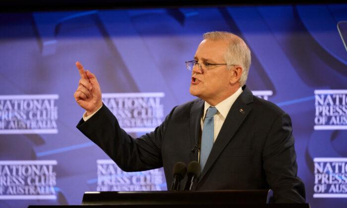 Australian Prime Minister Rejects ‘Build Back Better’ in Pitch to Business Community